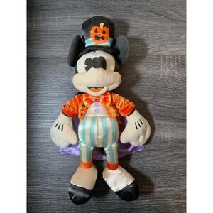 2020 Halloween Disney Park Exclusive Mickey Mouse Plush Trick And Treat USED